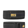 Gorilla Wear 4 Inch Nylon Lifting Belt - Black/Gold