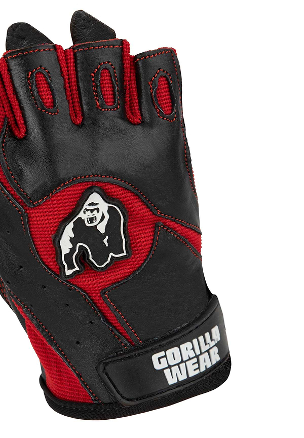 Mitchell Training Gloves - Black/Red