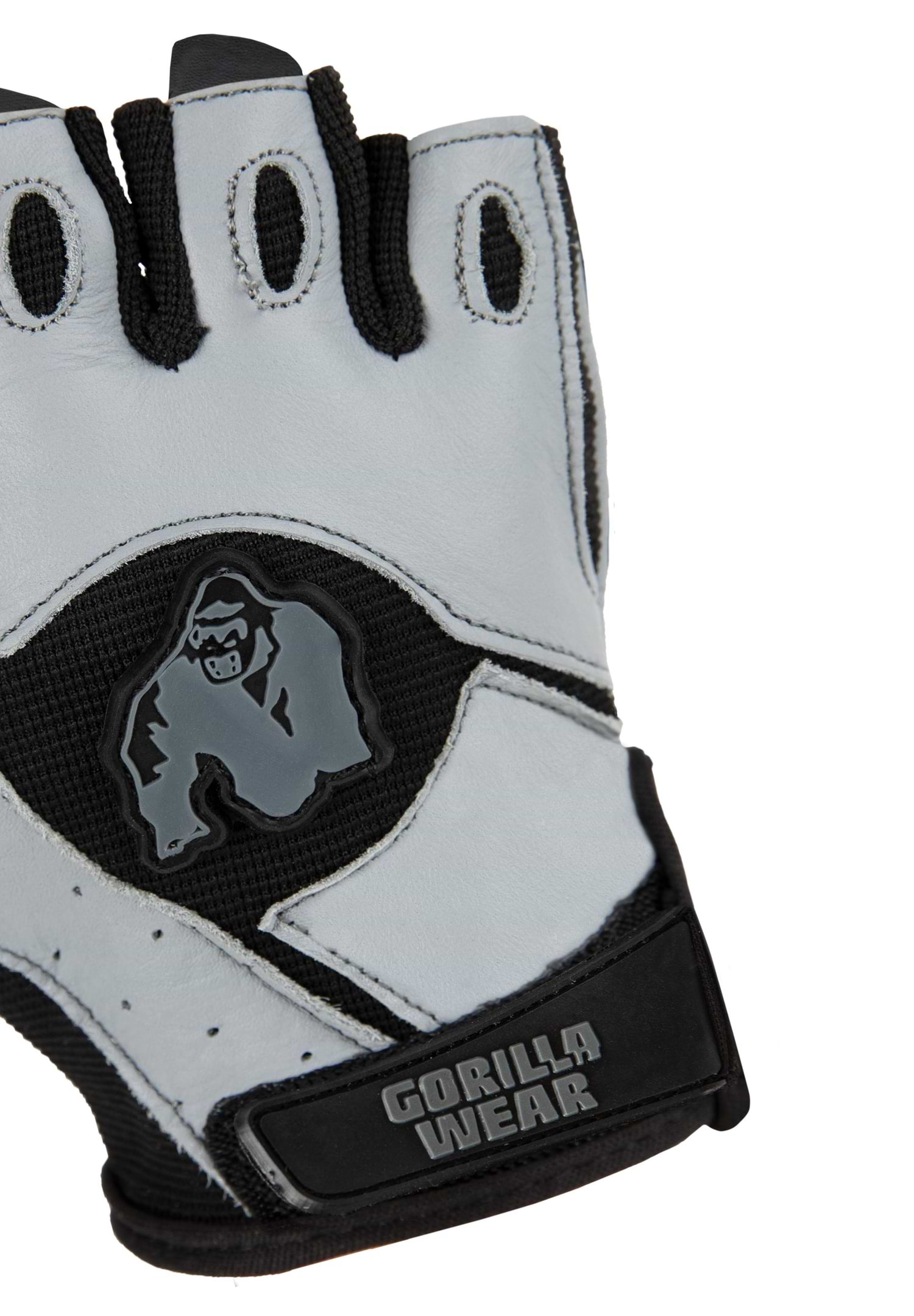 Dallas Wrist Wrap Gloves - Black - XL Gorilla Wear