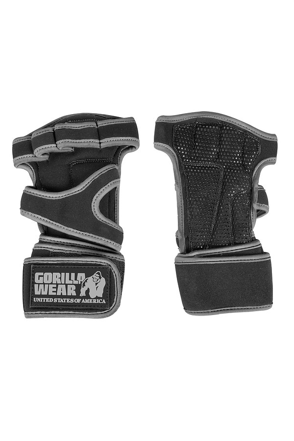 Yuma Workout Gloves - Black/Gray