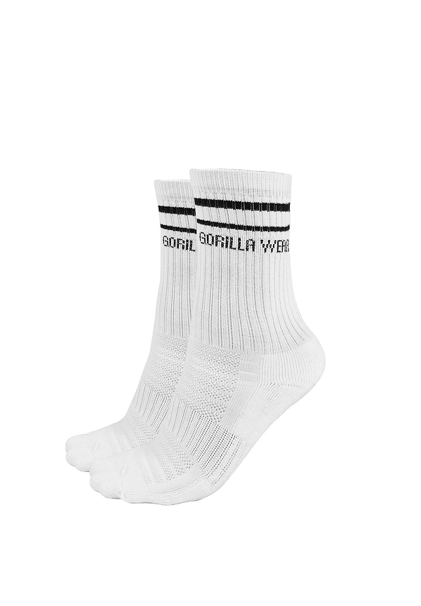 Crew Socks (2 Pack)- White