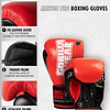 Ashton Pro Boxing Gloves - Red/Black
