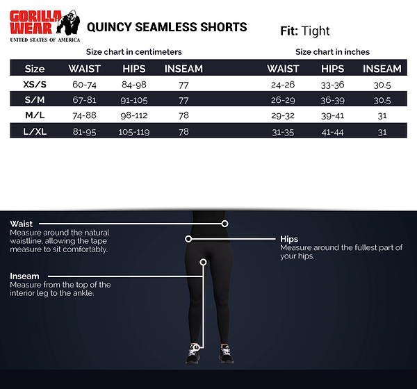 Quincy Seamless Shorts - Gray Melange
