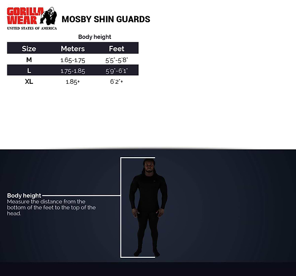 Mosby Shin Guards - Black