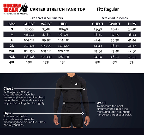 Carter Stretch Tank Top - White