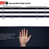 Dallas Wrist Wrap Gloves - Black