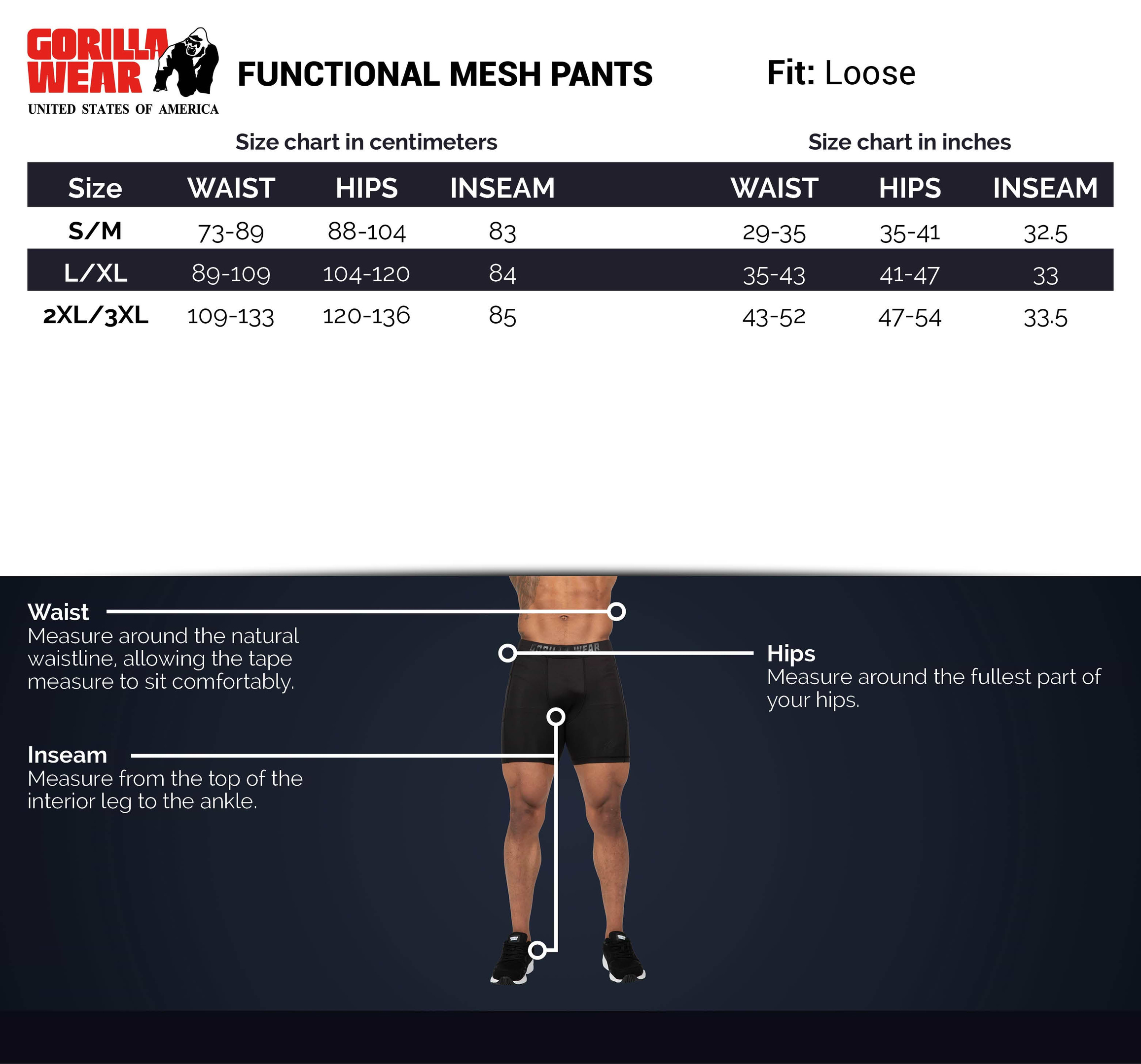 Functional Mesh Pants - Black/Green