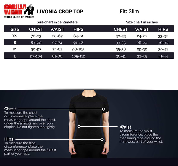 Livonia Crop Top -Black