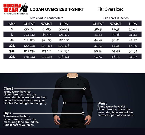 Logan Oversized T-Shirt -Beige/Black