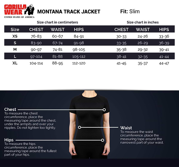 Montana Track Jacket - Black