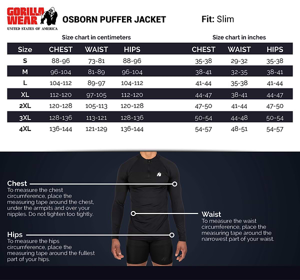 Osborn Puffer Jacket - Black