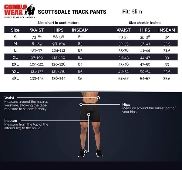 Scottsdale Track Pants - Black