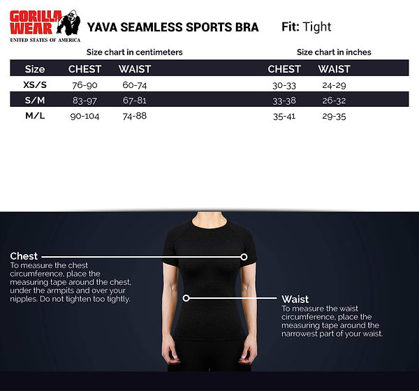 Yava Seamless Sports Bra - Black