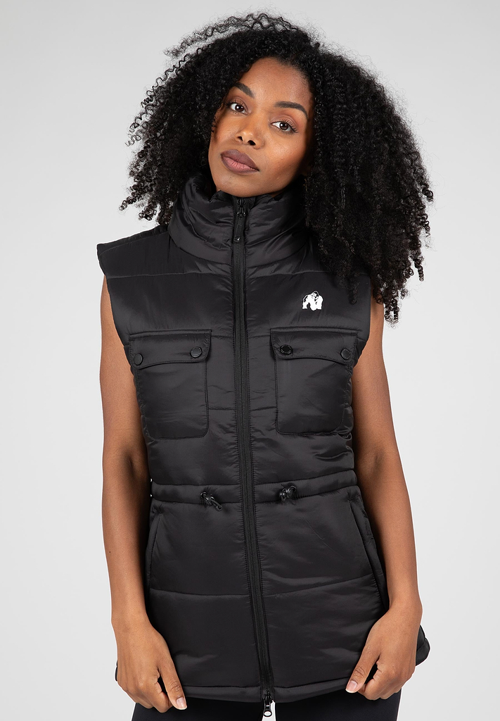 GORILLA WEAR Lucia Puffer Jacket Ladies Cardigan (1-Pack