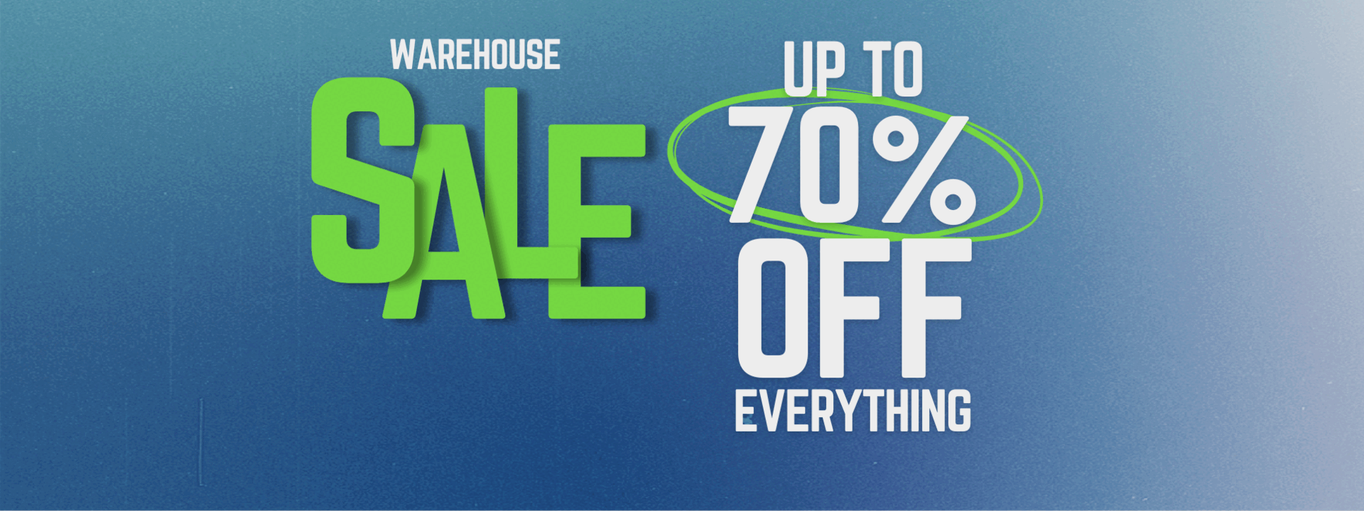 ONLINE WAREHOUSE SALE