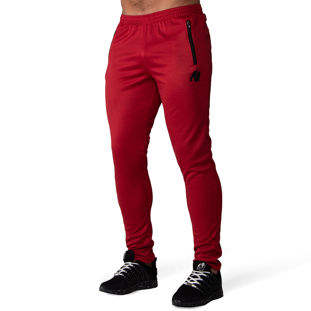 ウォーキング・ランニングウェア 2LINE ADJUSTABLE WIDE TRACK PANTS V2 RED 2Line Adjustable Wide Track Pants V.2 - Red – LÝFT
