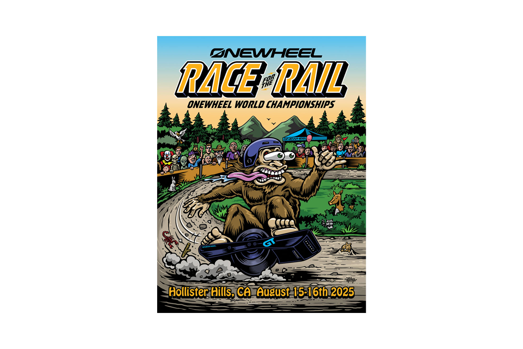 Race for the Rail 2025 Poster