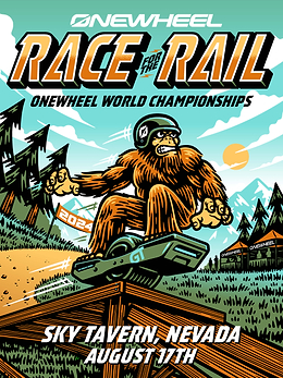 Race for the Rail 2024 Poster