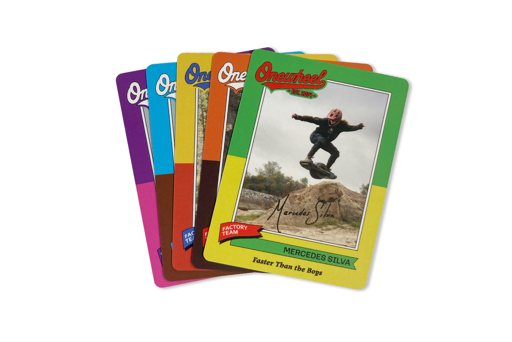 MoMo Sports Cards　3点セット Factory Team Trading Cards - Onewheel // Future Motion
