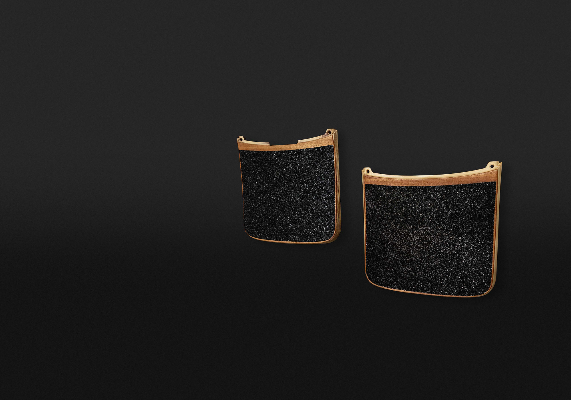American Made Wood Footpads