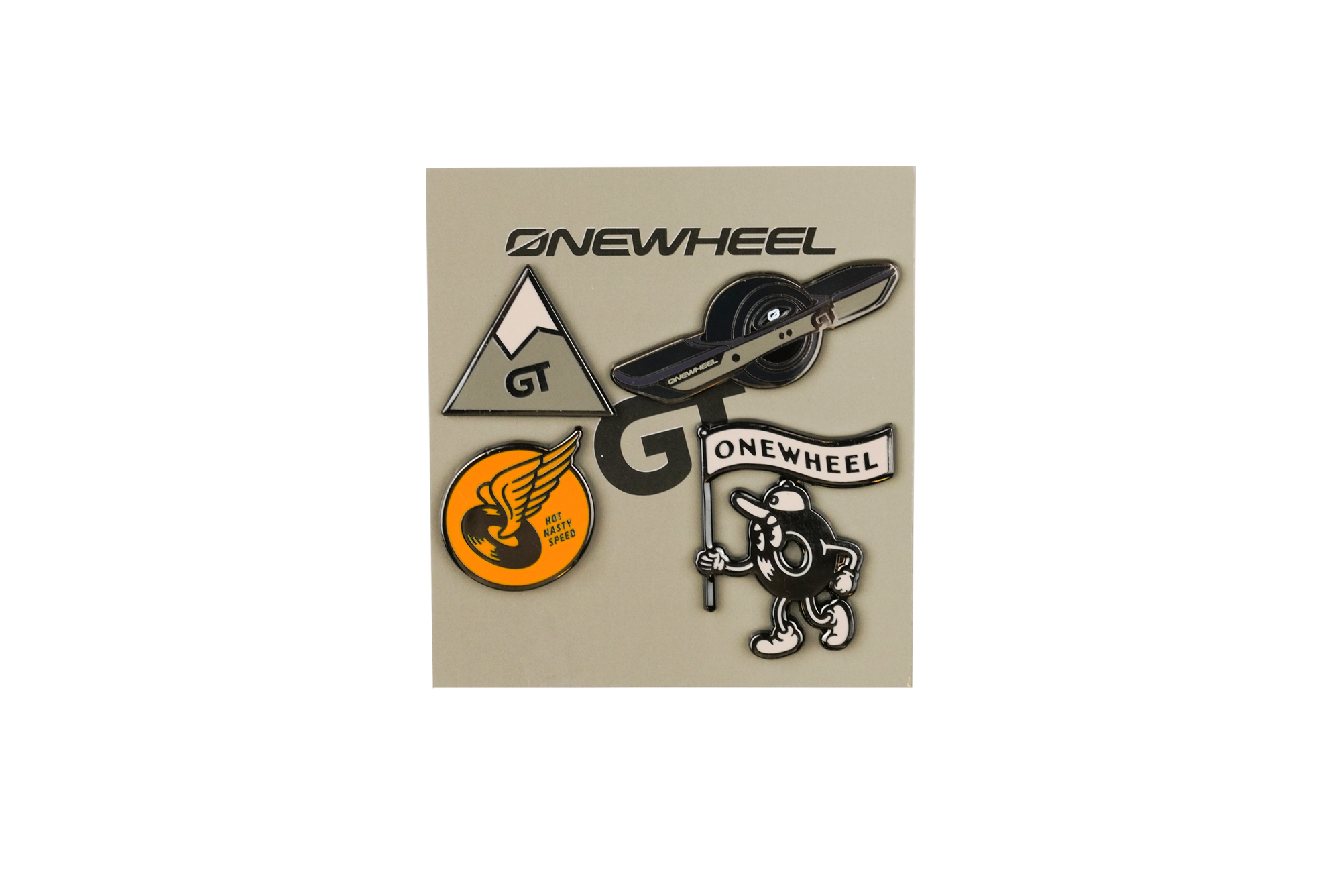 pointless journey シュータン&シューレース&グラフィックピン Onewheel GT Pins - Onewheel // Future Motion