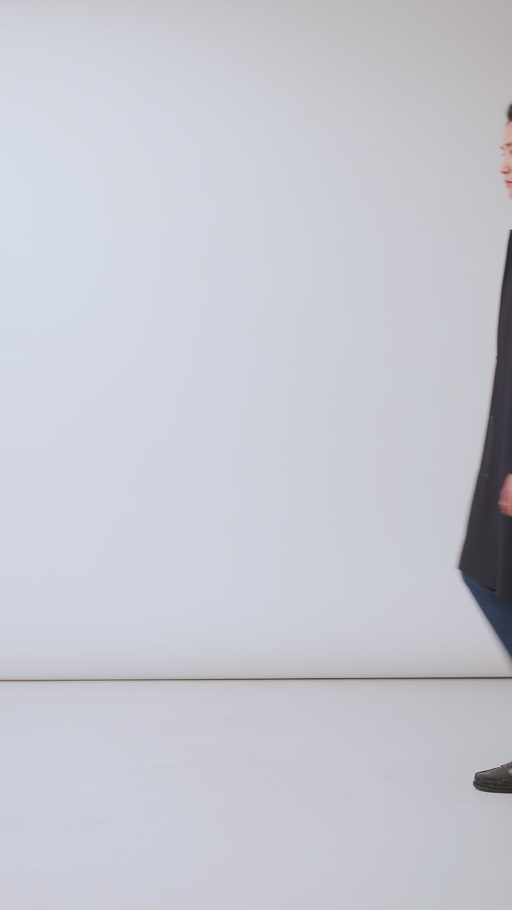 Men's Wool Car Coat | Navy