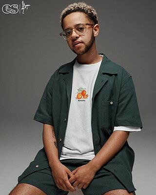 Men's Cuban Collar Short Sleeve Shirt | Seersucker | Ecru Cream