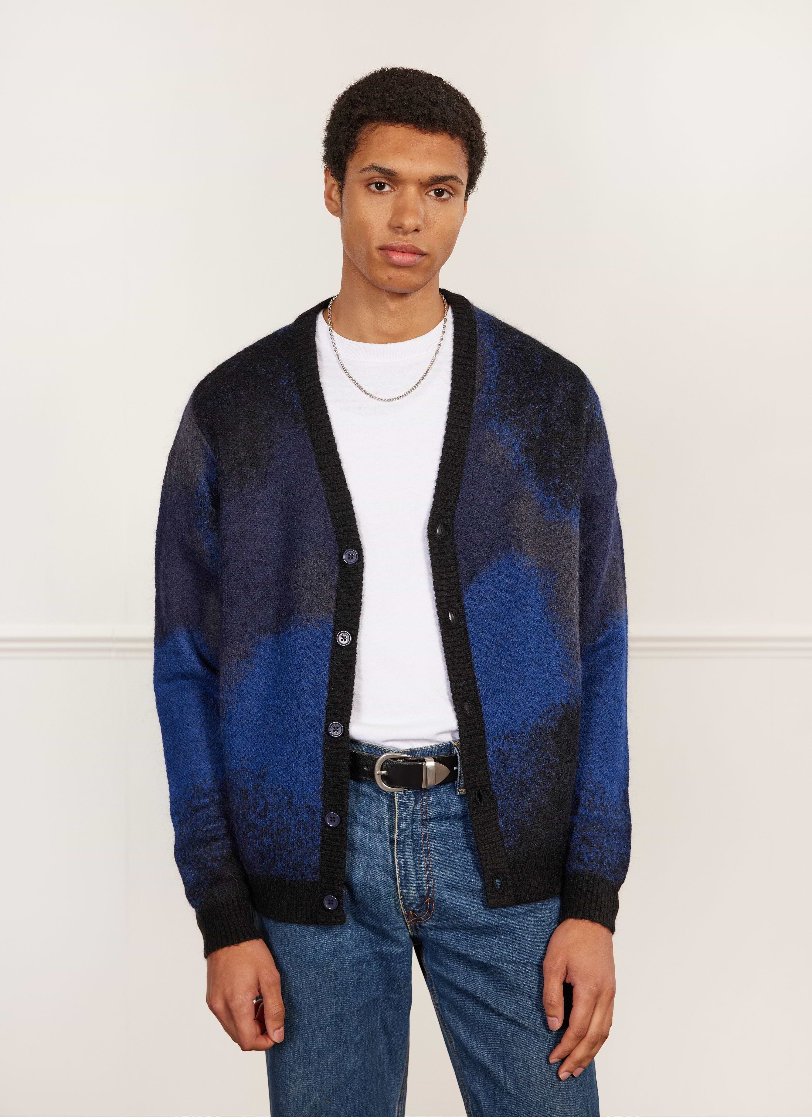 Navy mohair jumper deals