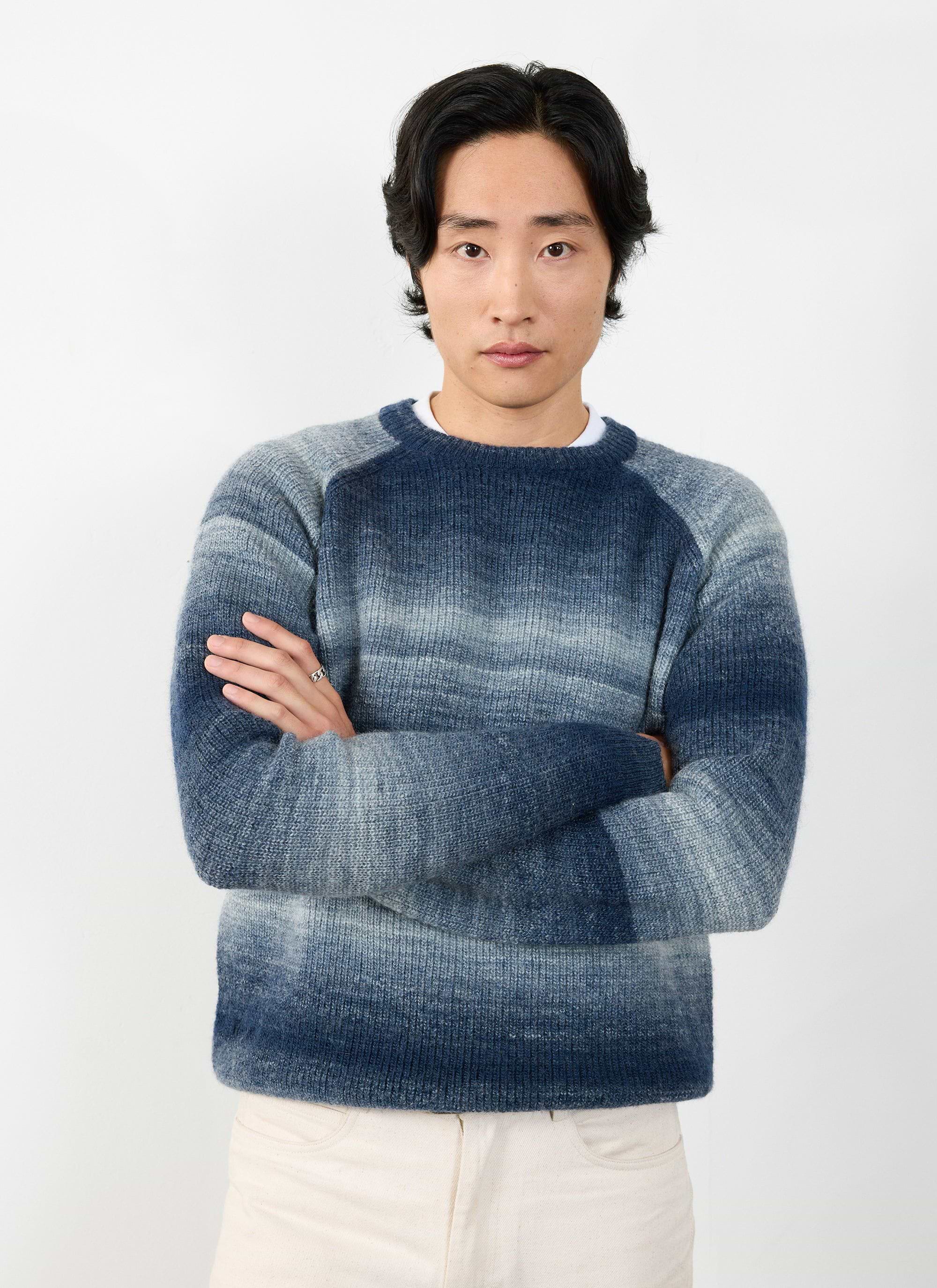 Ribbed crew neck top