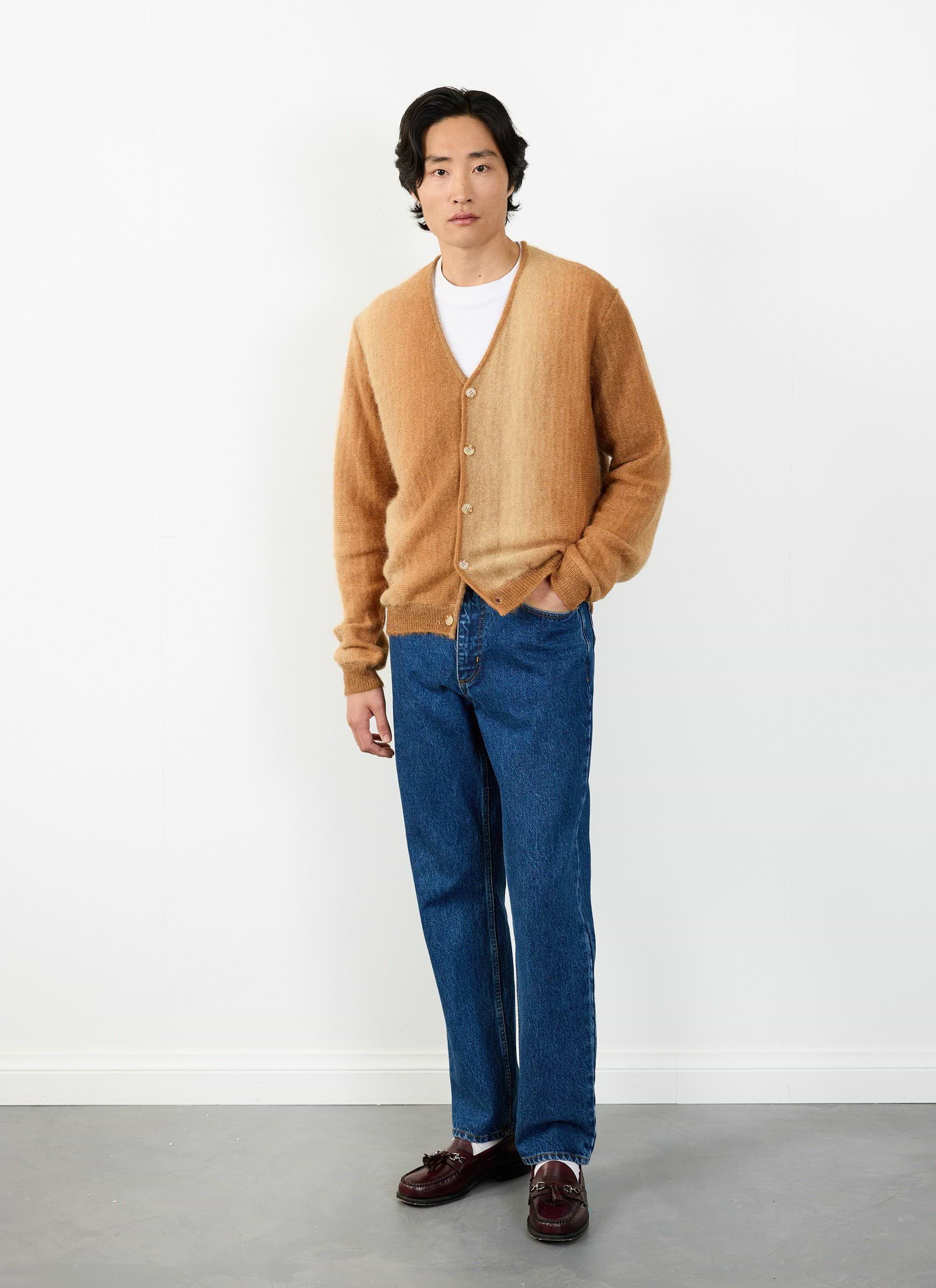 Tan colored cardigan shop