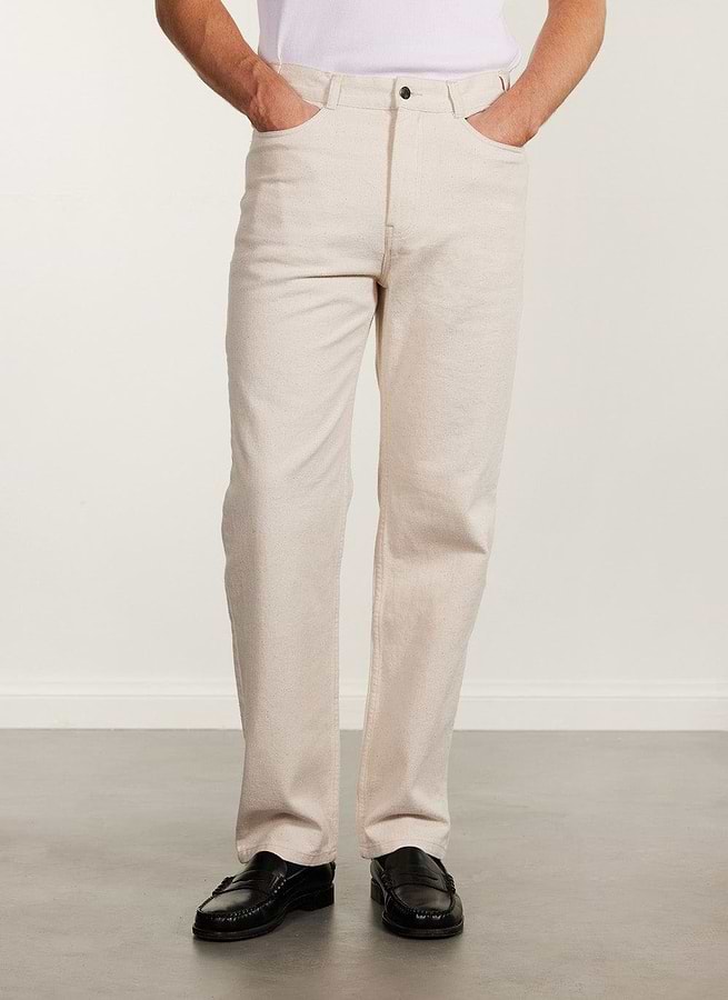 Men's five pocket twill pants top