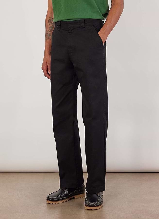 【超ポイント祭?期間限定】 Men's 5 Pocket Trousers | Black Twill パンツ