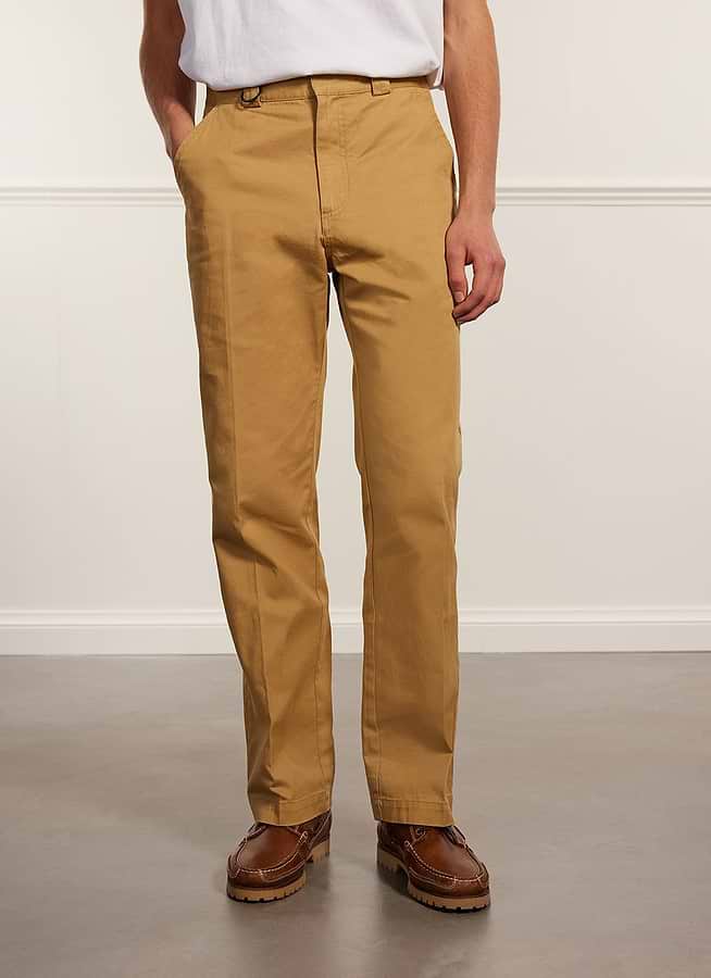 Men's 5 pocket twill pants top