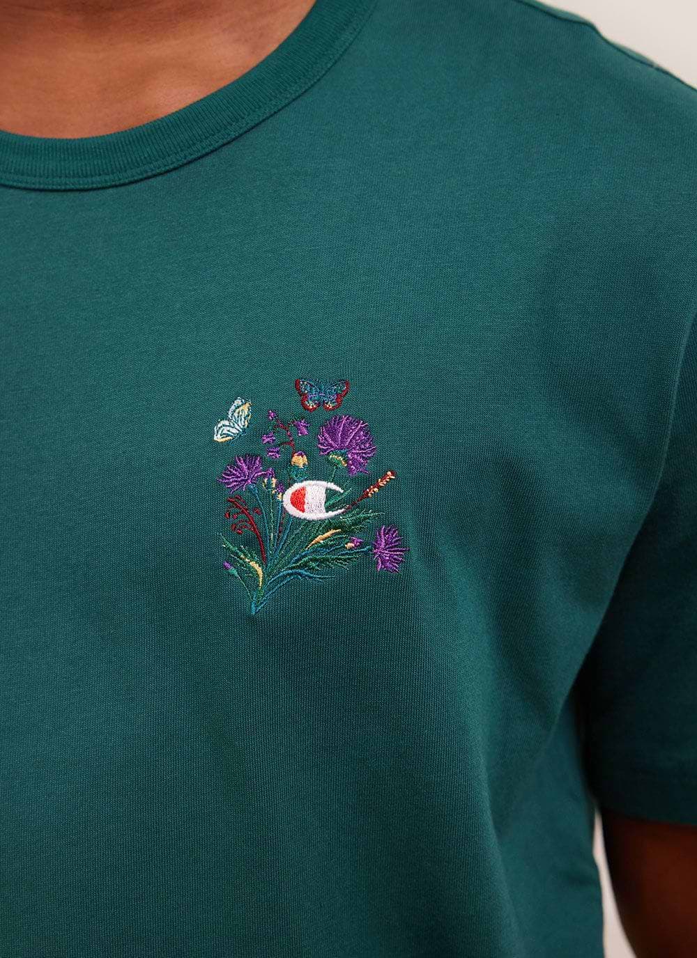 Champion flower shirt store
