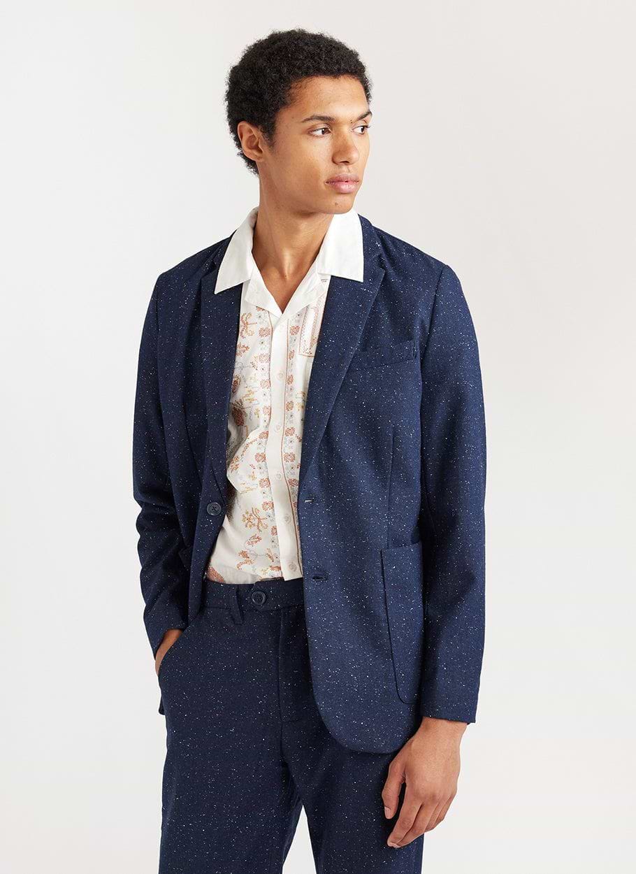 Tailored navy blazer new arrivals