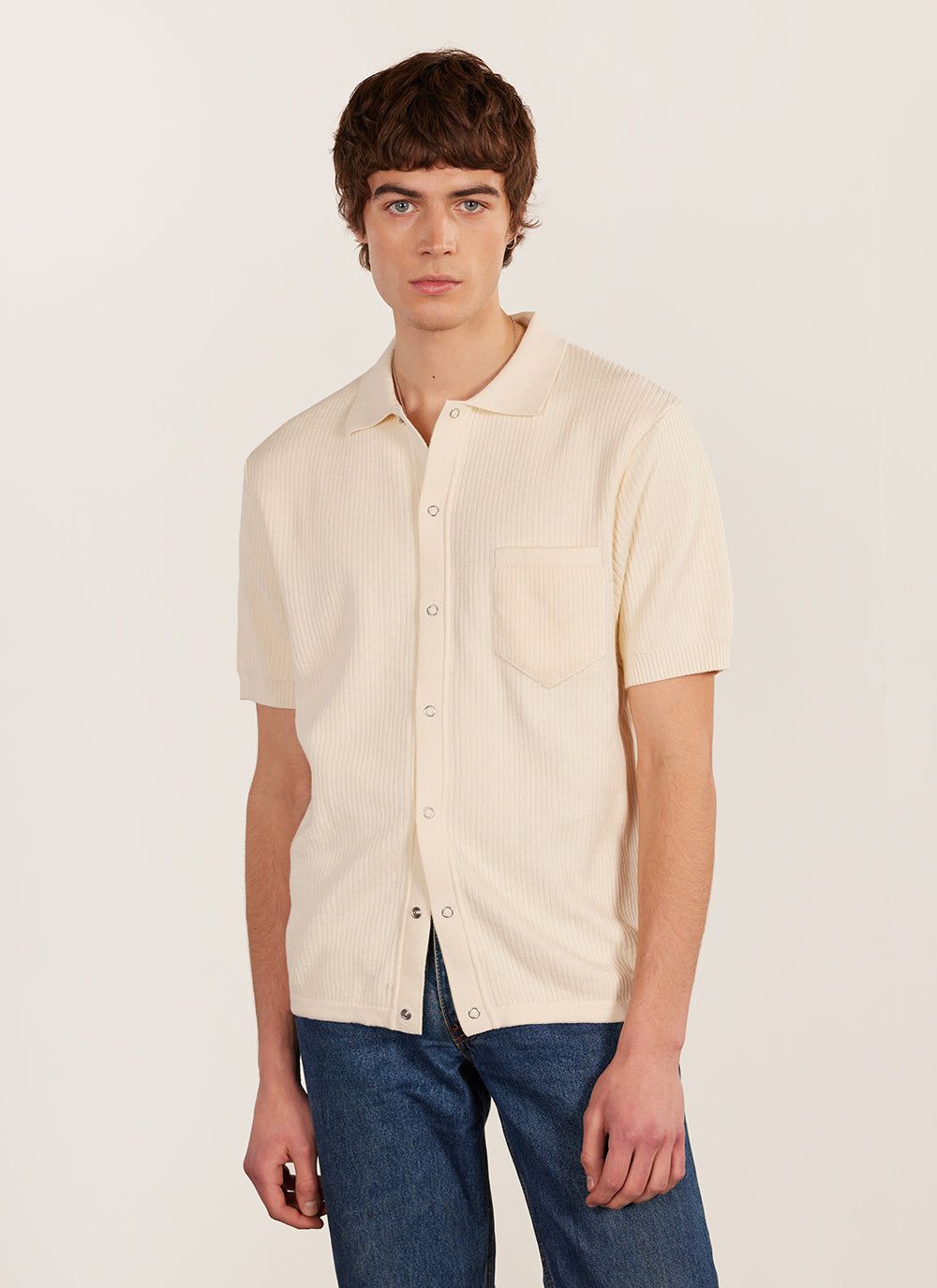 トップス PABLO VINCICotton BB ombre shirt ARCADIA PABLO VINCICotton BB ombre shirt（PABLO VINCI Cotton 
