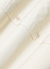 Paper Touch Cropped Clerk Shirt | Ecru