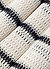 Crochet Groundsman Cuban Shirt | Ecru with Black