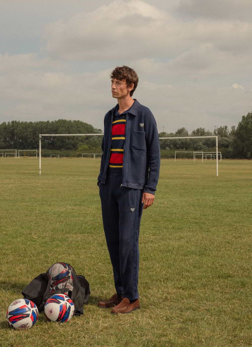 Tonal taped track jacket sales