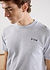 90's Dad T Shirt | Embroidered Organic Cotton | Athletic Grey