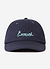 Amor Embroidered Cap | Cotton | Navy