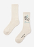 Amor Jacquard Socks | Ecru