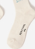 Amor Jacquard Socks | Ecru