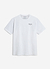 Bistro T Shirt | Embroidered Organic Cotton | White