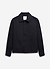 Boxy Cropped Pocket Overshirt | Navy