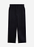 Chronicle Knitted Straight Leg Trackpant | Cotton | Black