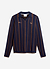 Citation Knitted Football Shirt | Cotton | Navy