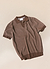 Casa Martini Knitted Polo | Tivoli | Brown
