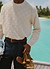 Tuscany Knitted Jumper | Cotton | Ecru