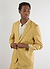 Tailored Linen Blazer | Tan